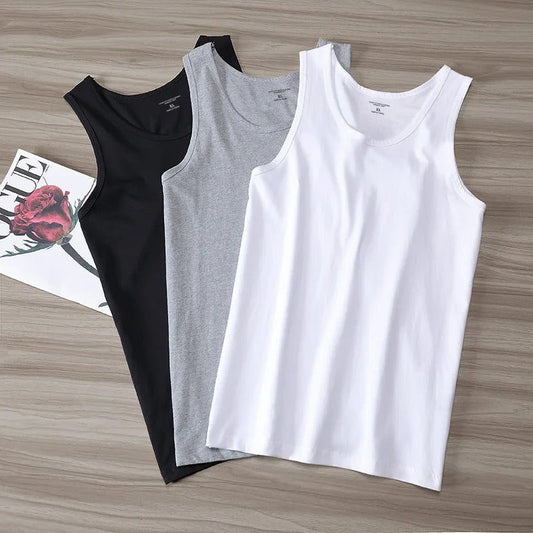 Men's Heavyweight Ribbed Tank Top for Fitness