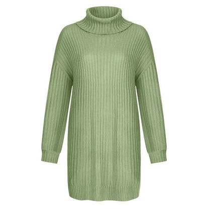 Trendy Women’s Mid-Length Sweater Dress