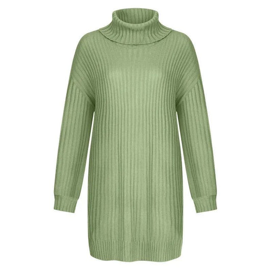 Trendy Women’s Mid-Length Sweater Dress