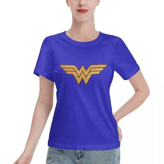 Summer Cotton T-Shirts for Women - Wonder Woman