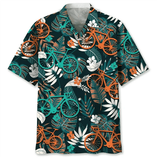 Colorful Tropical Hawaiian Shirt for Men