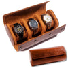 Classic Leather Watch Travel Case for Men