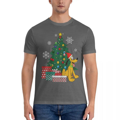 Casual Men's Christmas Tree T-Shirts 6XL