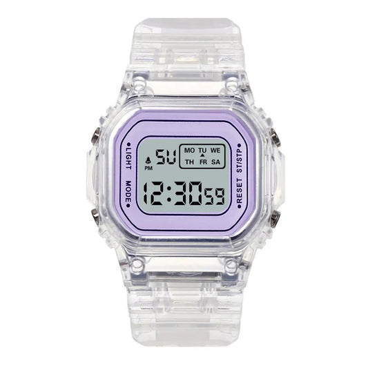 Unisex Vintage LED Digital Sports Wristwatch