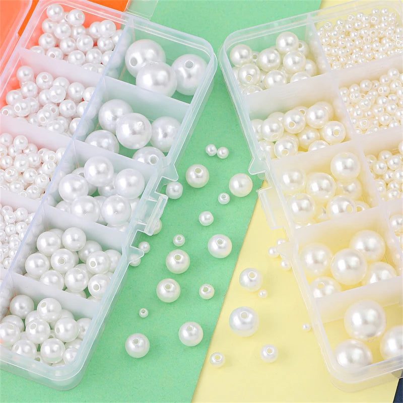 Imitation Pearl Bead Kit for DIY Jewelry