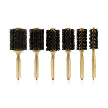 Professional Round Brush with Boar Bristles