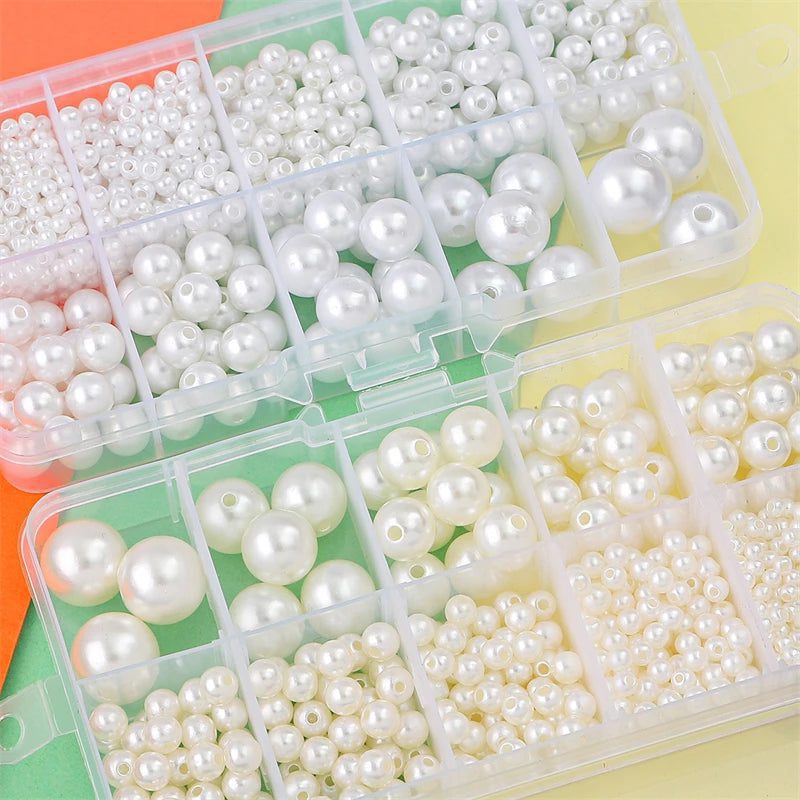 Imitation Pearl Bead Kit for DIY Jewelry