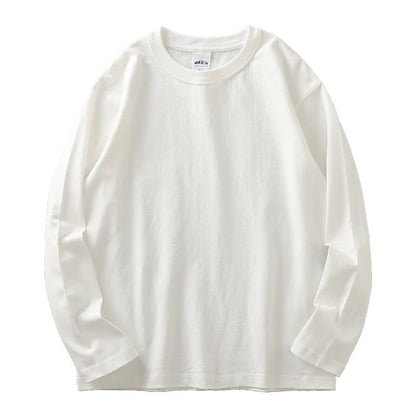 Heavyweight Cotton Long Sleeve T-Shirt for Men