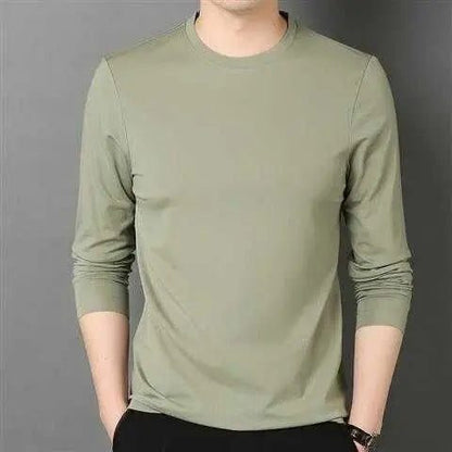 Men's Oversize V-Neck Silk T-Shirts 2023