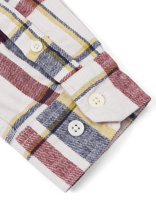 2024 Autumn Oversized Plaid Flannel Shirts
