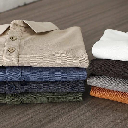 Men's Short-Sleeve Golf Polo Shirts Summer