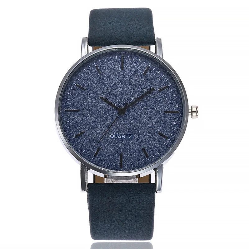 Stylish Unisex Blue Quartz Watch for Men