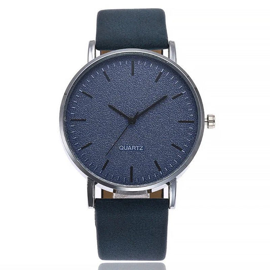 Stylish Unisex Blue Quartz Watch for Men
