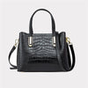 Genuine Leather Crocodile Print Tote Bags