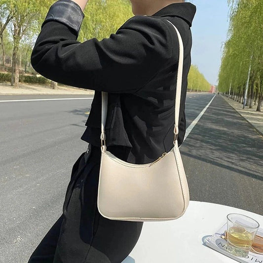 2023 Retro PU Leather Women's Shoulder Bag