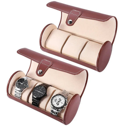 Travel Watch Storage Box with 3 Grids
