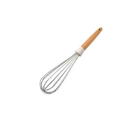 High-Temperature Silicone Utensil Set with Wood