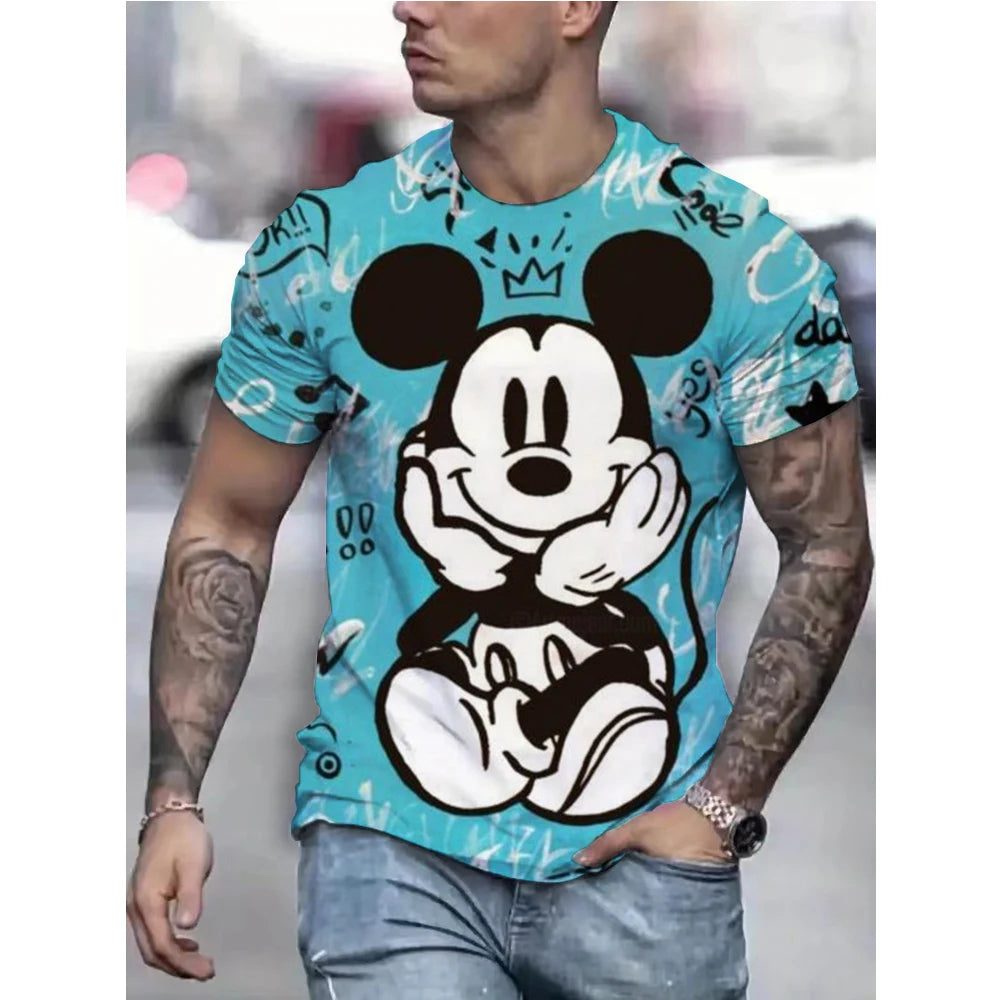 Men's Vintage Mickey Mouse Oversized T-Shirt