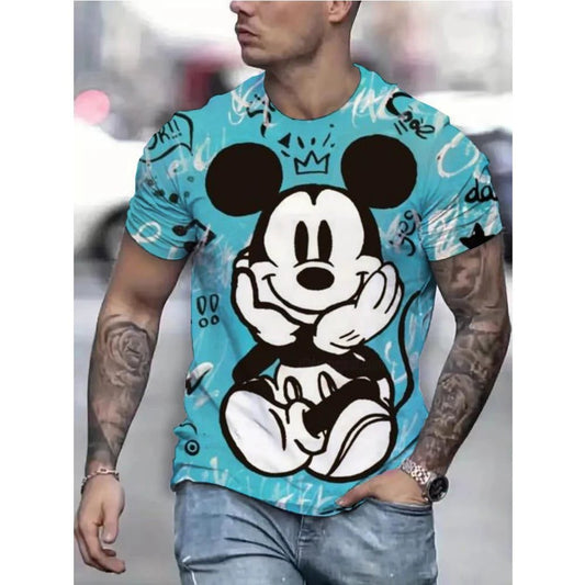 Men's Vintage Mickey Mouse Oversized T-Shirt