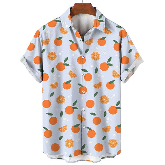 Men's Hawaiian Shirts: Cool 2D Fruit Prints