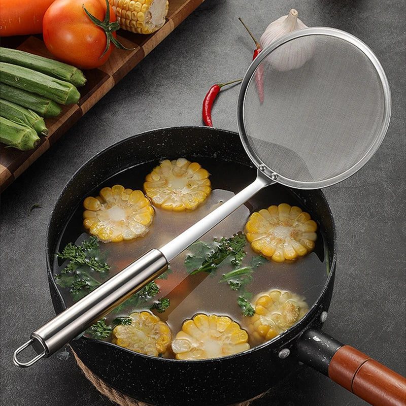 Essential Stainless Steel Slotted Spoon for Cooking