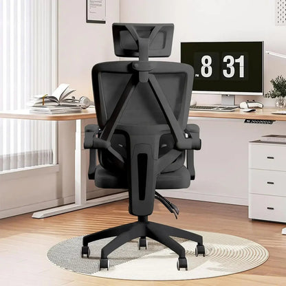 Ergonomic Swivel Office Chair with Wheels