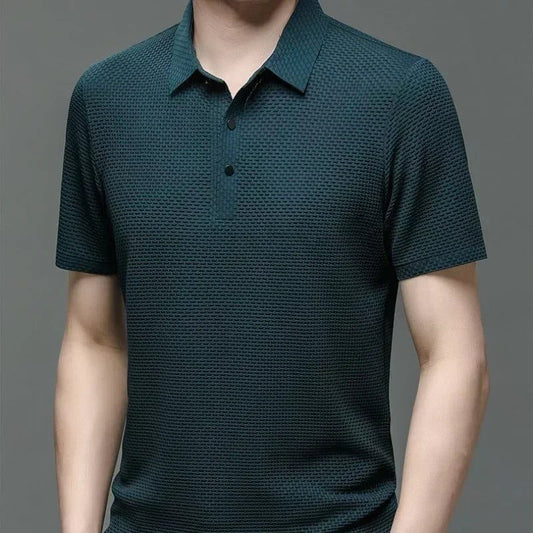 Men's Summer Golf Polo Shirt Ice Silk