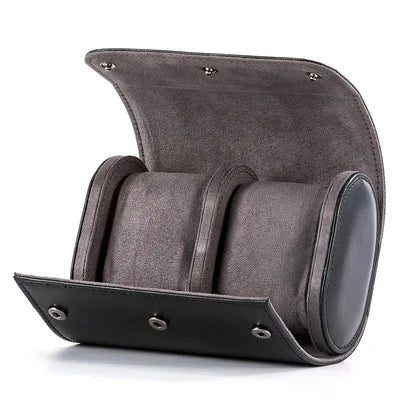 Portable Watch Roll Case with Removable Pillows