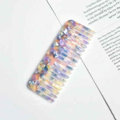 Colorful Wide Tooth Hair Combs for Travel