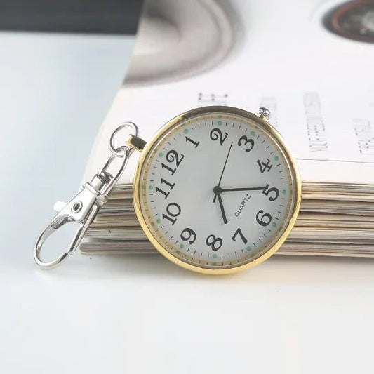 Vintage Pocket Watch Keychain Remote Control Gift
