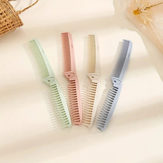 Portable Travel Hair Comb Detangling Brush Tools