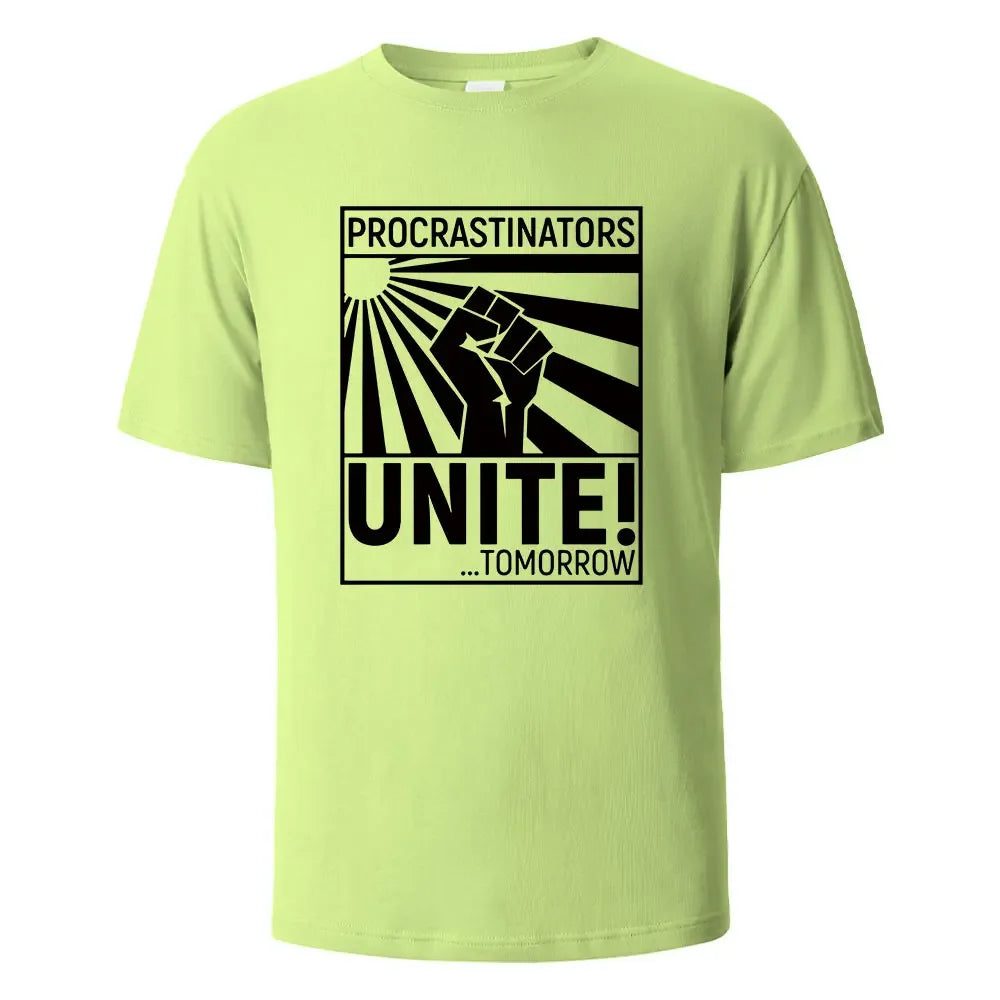 Men's Cotton Printed T-Shirt for Summer