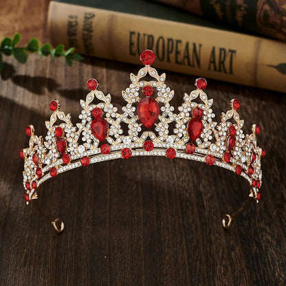 Elegant Rhinestone Tiara for Bridal Hair