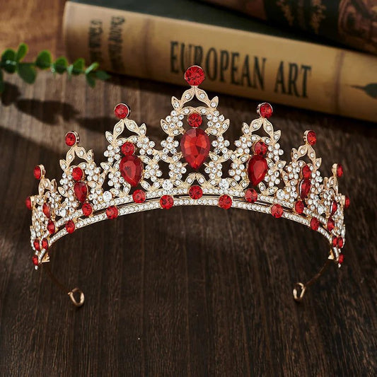 Elegant Rhinestone Tiara for Bridal Hair