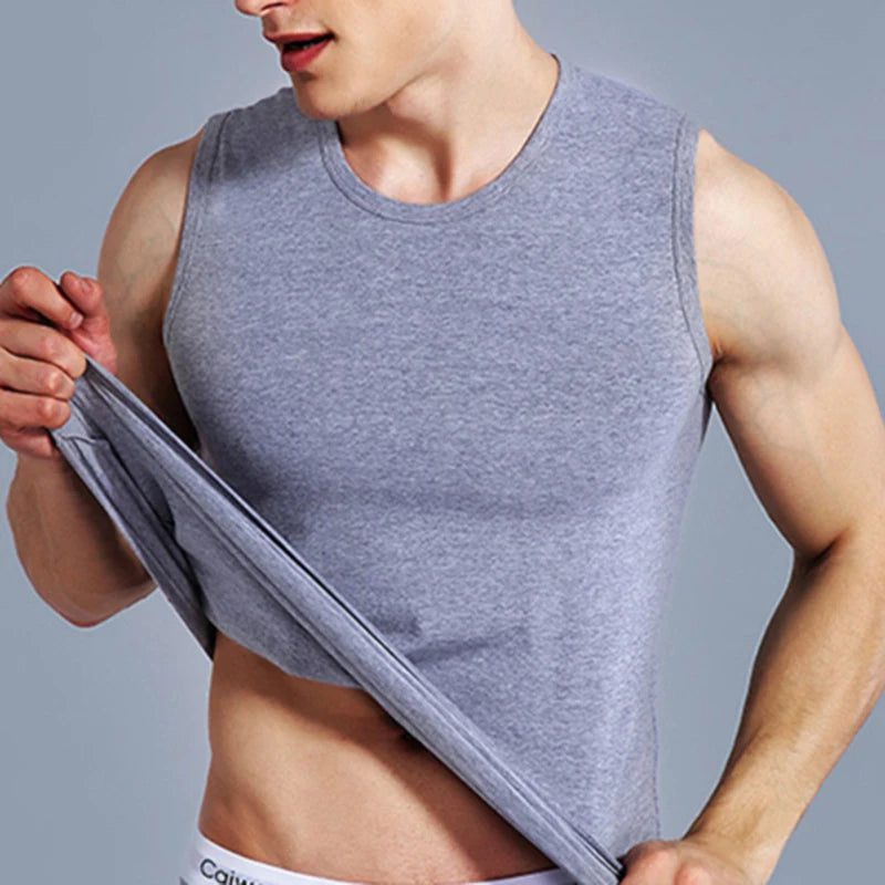 Men's Cotton Muscle Vests for Gym Workouts