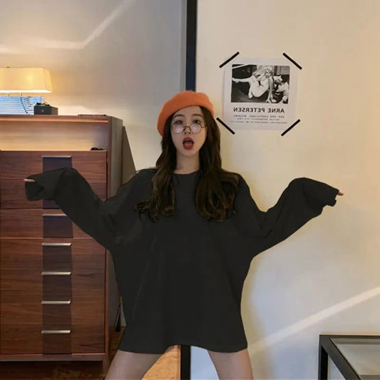 Trendy Oversized Cotton T-Shirts for Women