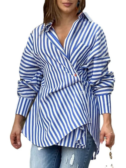 Stylish Striped Cotton Shirts for Women